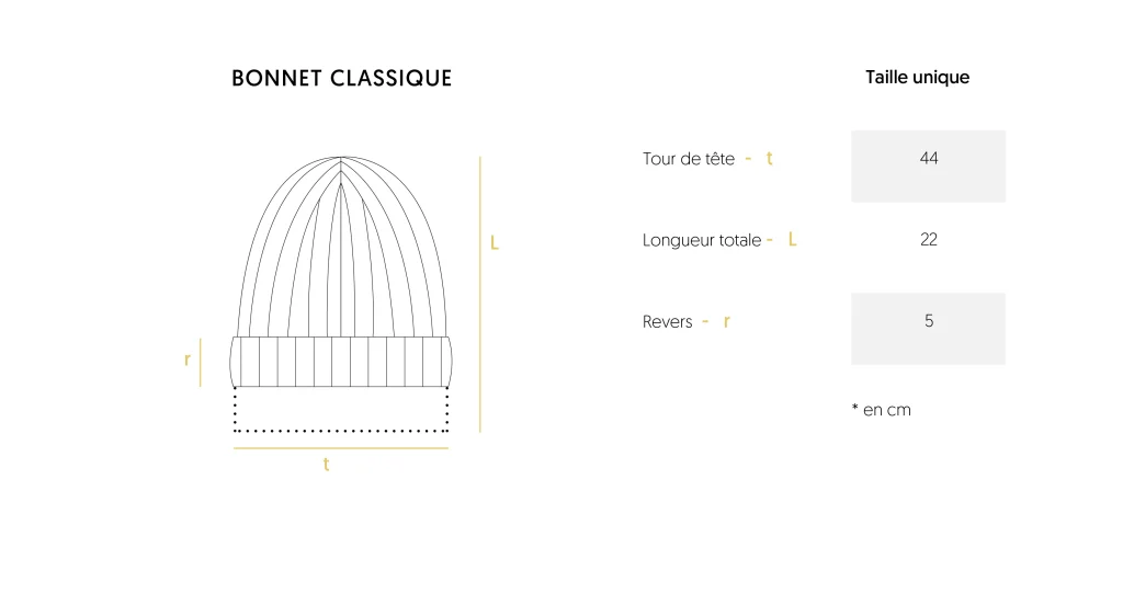 Bonnet en laine 