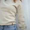 Pull Kaolin laine Mérinos
