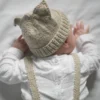 bonnet en laine bébé