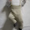 modèle salopette bébé en laine