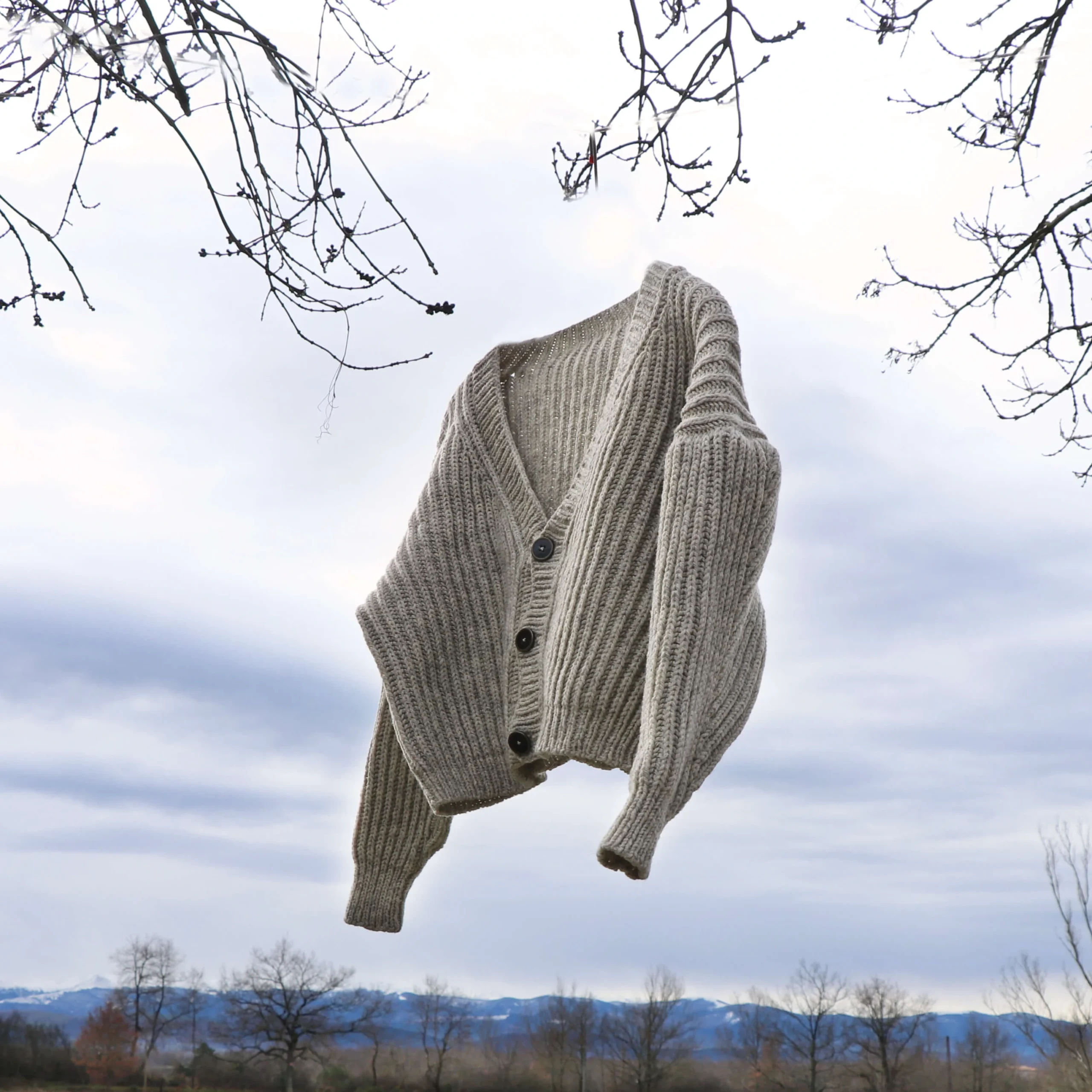 Modèle de tricot cardigan