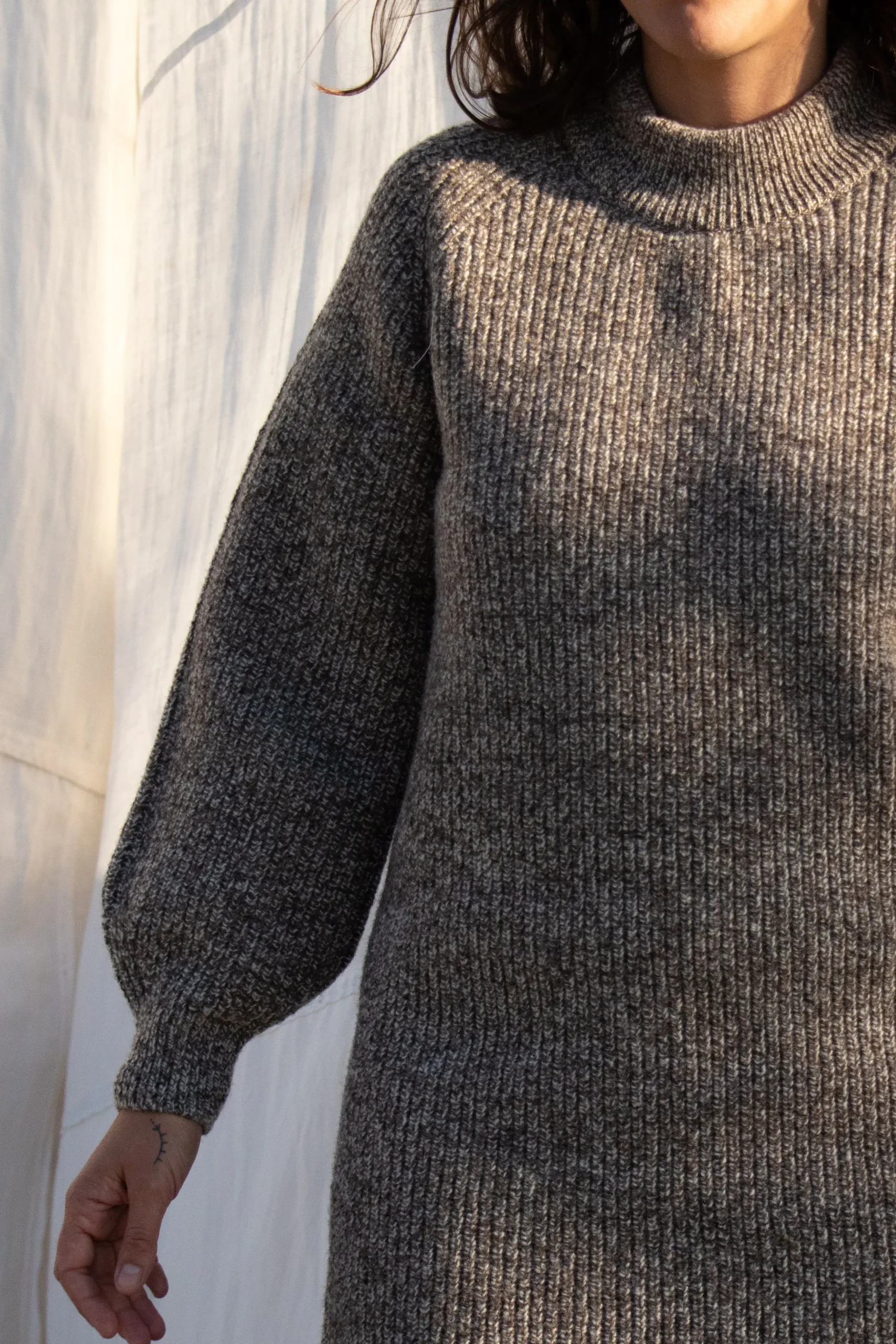 Robe en laine made in france