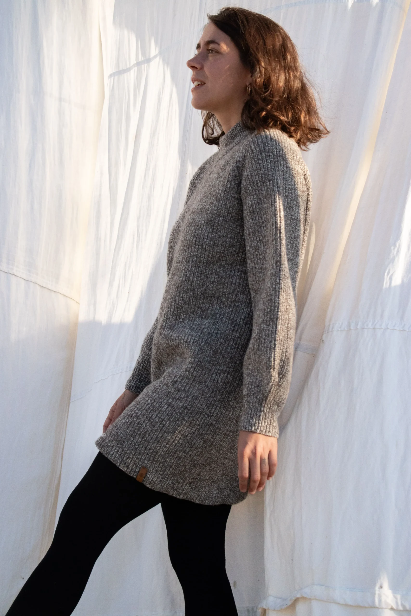 Robe en laine made in france