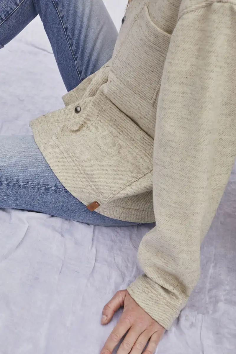 veste en laine durable