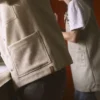 veste en laine mixte