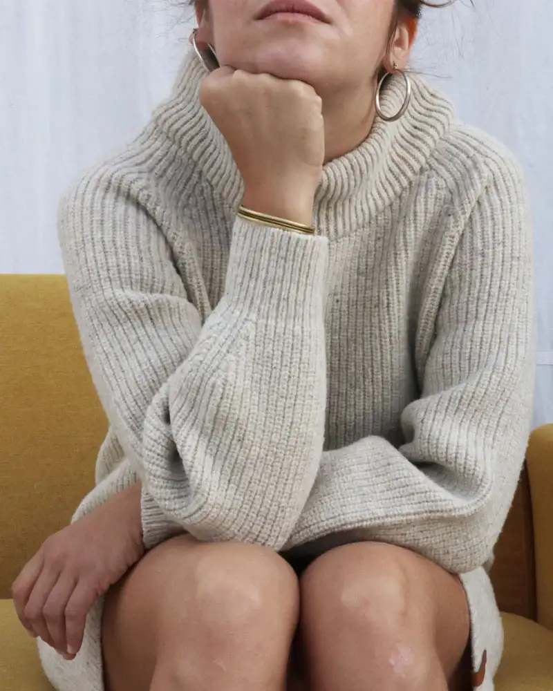 robe en laine naturelle