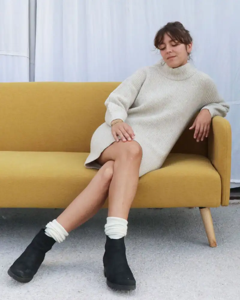 robe en laine mérinos