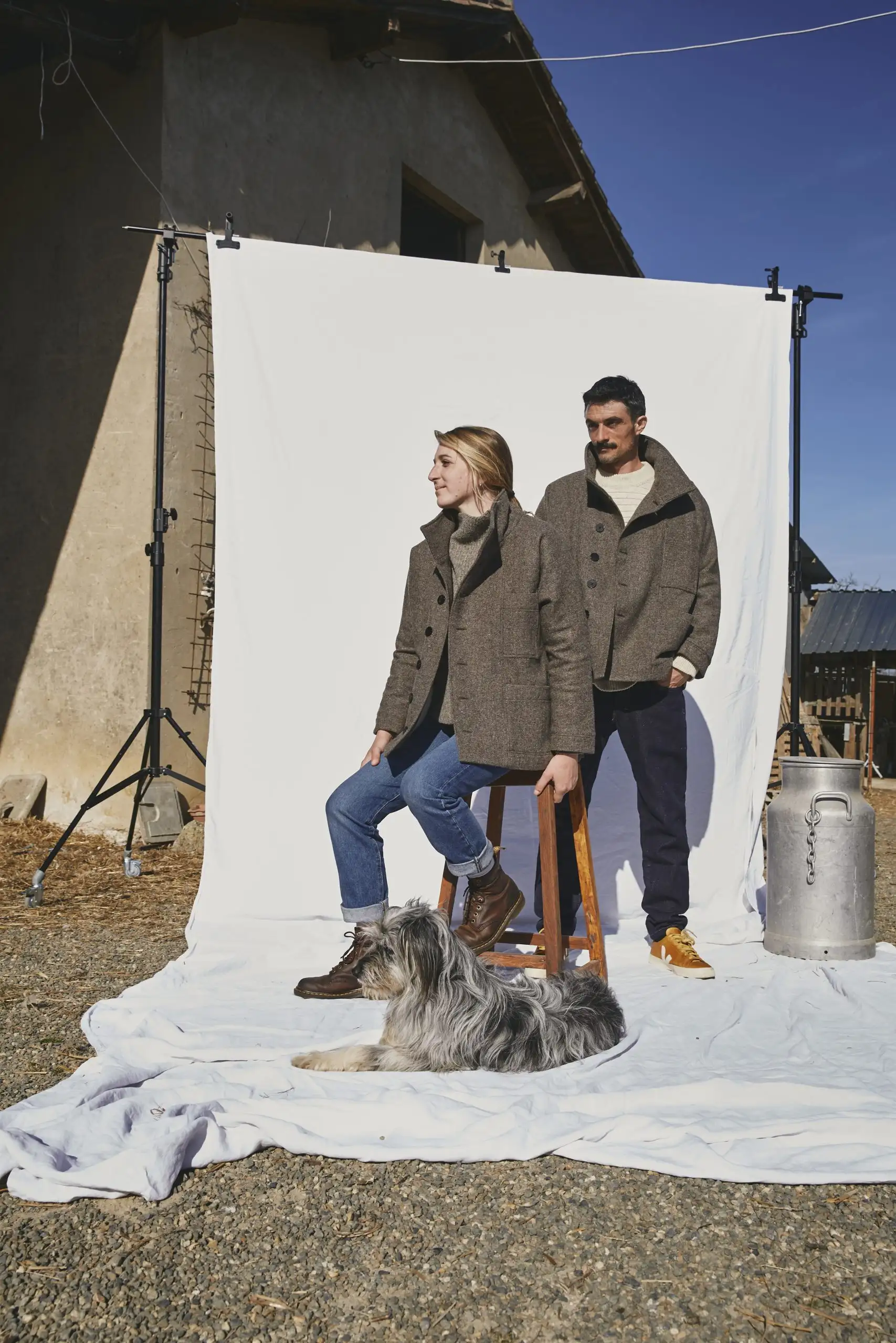 manteau en laine