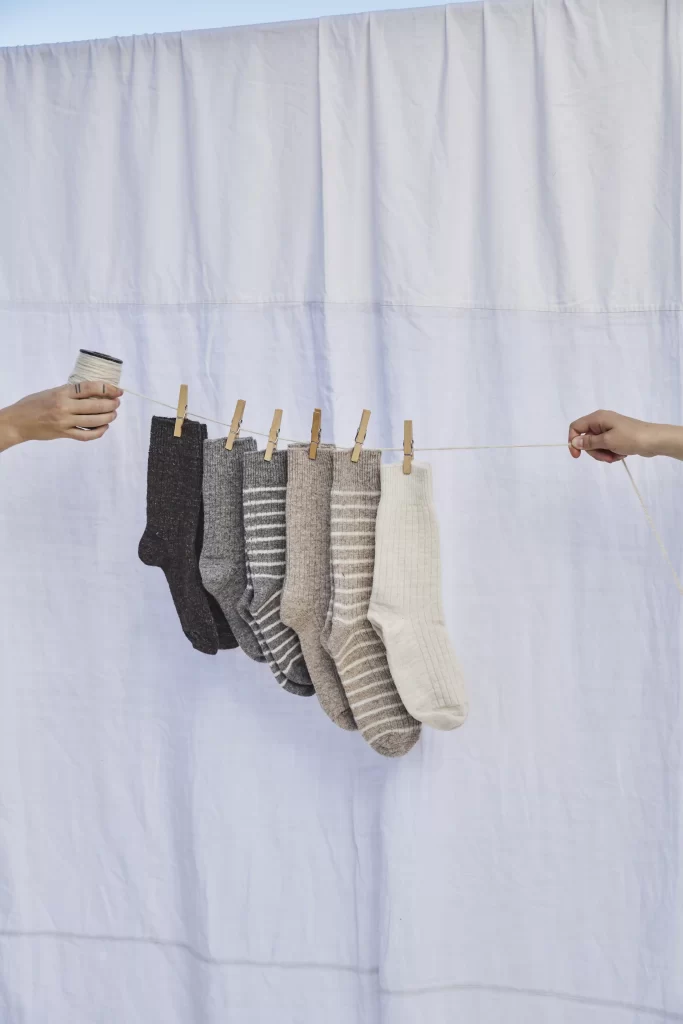 chaussettes en laine