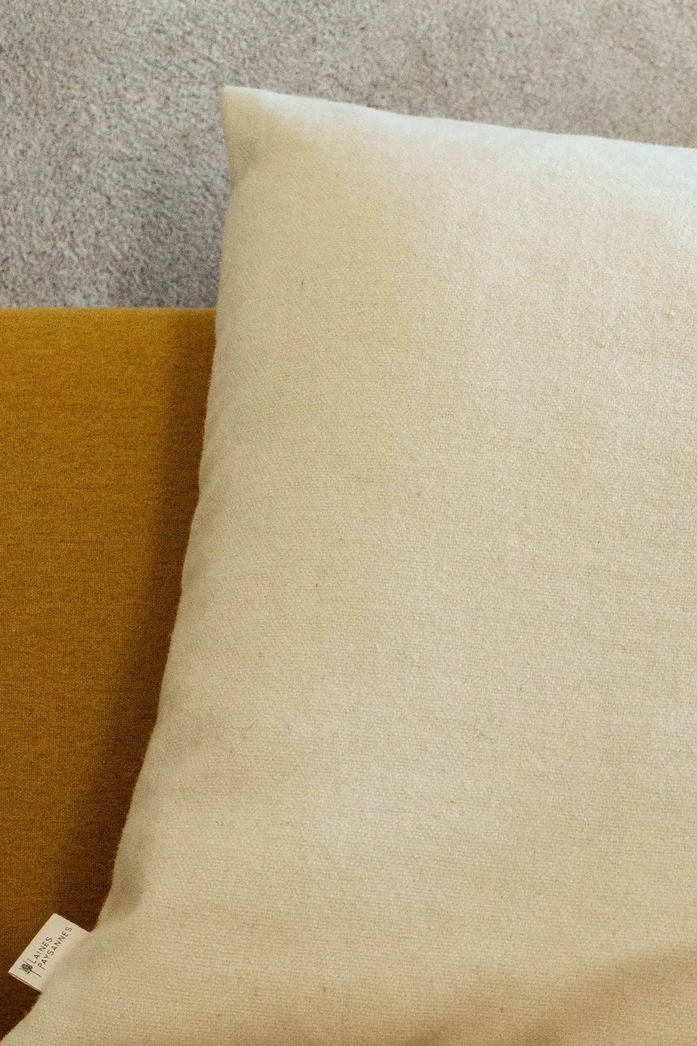 housse de coussin naturelle