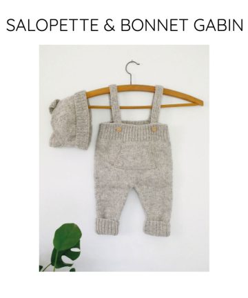 Patron tricot bébé - Gabin