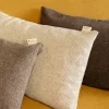 housse de coussin en laine