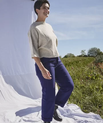 Pull léger graines laines paysannes