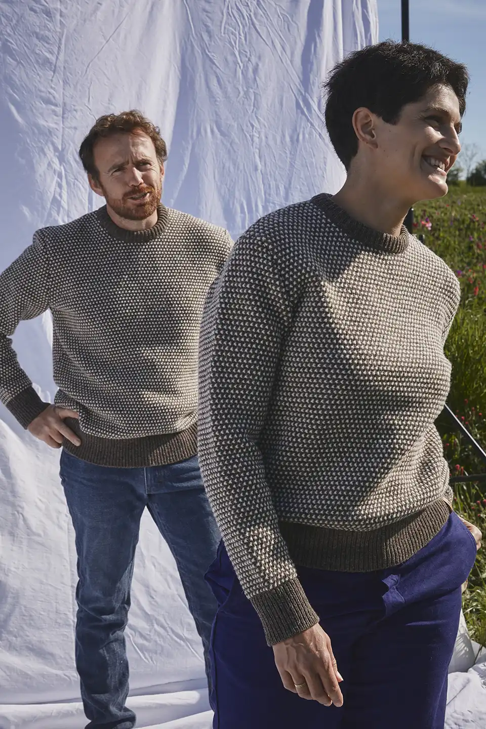 pull en laine mixte pour les femmes et les hommes