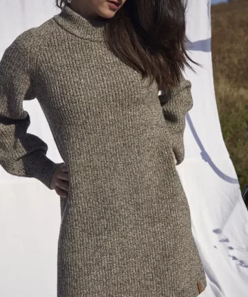 Robe pull Brume
