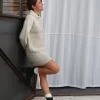robe pull mérinos