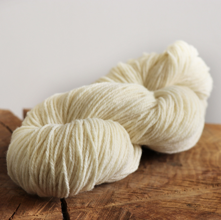 fil à tricoter écru_3fils