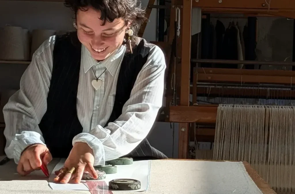 Atelier confection Laines Paysannes jupe laine