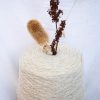 Fil à tricoter recyclé en cône