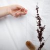 Fil à tricoter recyclé en cône
