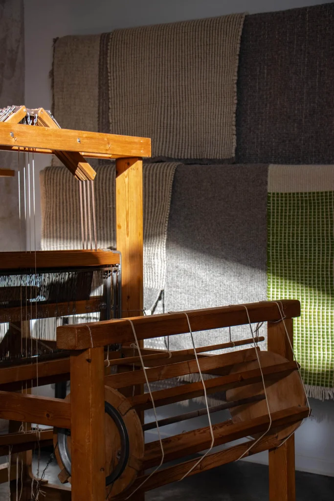 L'atelier de tissage Laines Paysannes