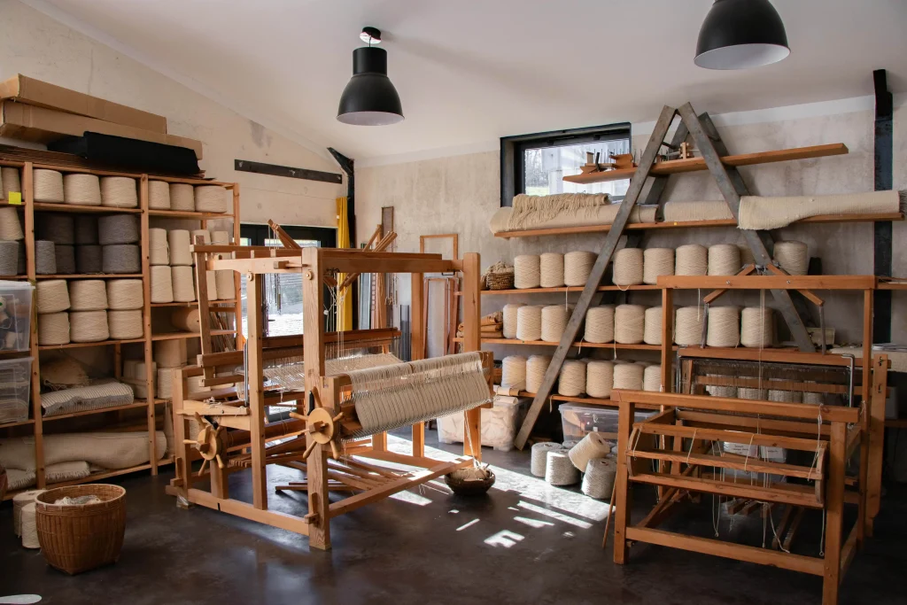L'atelier de tissage Laines Paysannes
